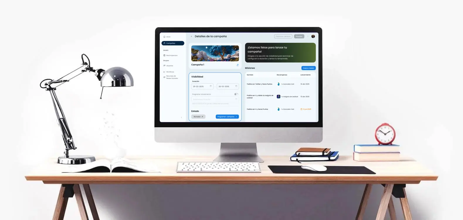 Persea Desktop Mockup